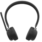 Picture of Lenovo 4XD1Q30302 headphones/headset Wireless Head-band Calls/Music Bluetooth Black
