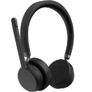 Picture of Lenovo 4XD1Q30302 headphones/headset Wireless Head-band Calls/Music Bluetooth Black