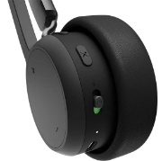 Picture of Lenovo 4XD1Q30302 headphones/headset Wireless Head-band Calls/Music Bluetooth Black