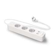 Picture of TP-Link Tapo P300 3 AC outlet(s) Type F (CEE 7/4) 1.5 m 3 2300 W White