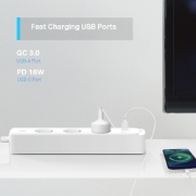 Picture of TP-Link Tapo P300 3 AC outlet(s) Type F (CEE 7/4) 1.5 m 3 2300 W White