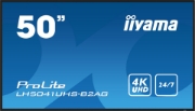 Picture of iiyama LH5041UHS-B2AG Signage Display Digital signage flat panel 127 cm (50") LCD 500 cd/m² 4K Ultra HD Black 24/7