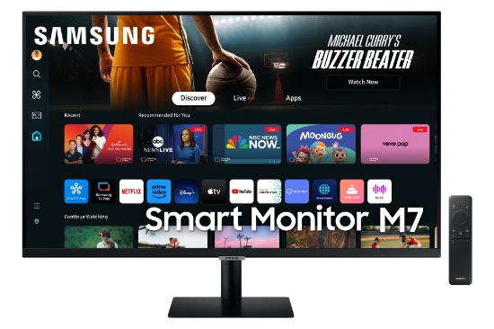 Picture of Samsung M70D computer monitor 81.3 cm (32") 3840 x 2160 pixels 4K Ultra HD LED Black