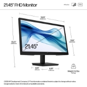 Picture of HP Series 3 Pro 21.45 inch FHD Monitor - 322pv