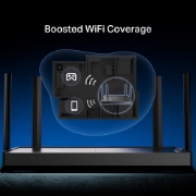 Picture of TP-Link Archer BE3600 wireless router 2.5 Gigabit Ethernet Dual-band (2.4 GHz / 5 GHz) Black