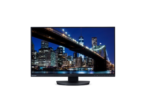 Picture of Sharp MultiSync EA272U computer monitor 68.6 cm (27") 3840 x 2160 pixels 4K Ultra HD LCD Black
