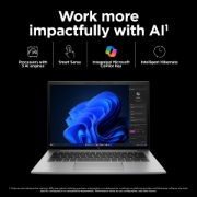 Picture of HP ZBook Firefly 14 G11 A AMD Ryzen™ 9 8945HS Mobile workstation 35.6 cm (14") WQXGA 32 GB DDR5-SDRAM 1 TB SSD Wi-Fi 6E (802.11ax) Windows 11 Pro Silver
