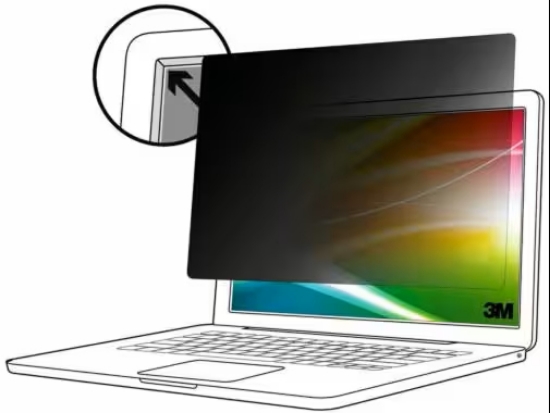 Picture of 3M Bright Screen Privacy Filter for 14in Full Screen Laptop, 16:9, BP140W9E