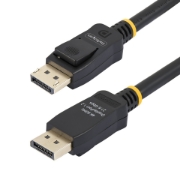 Picture of StarTech.com 2m (6.6ft) VESA Certified DisplayPort Cable - 10 Pack - DisplayPort 1.2 Cord with Latches, 4K 60Hz UHD, DP to DP Cable for Monitor, Latching DP Connectors