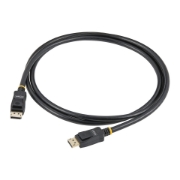 Picture of StarTech.com 2m (6.6ft) VESA Certified DisplayPort Cable - 10 Pack - DisplayPort 1.2 Cord with Latches, 4K 60Hz UHD, DP to DP Cable for Monitor, Latching DP Connectors