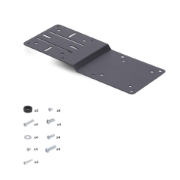 Picture of StarTech.com VESA Mounting Bracket for NUC/Thin Clients or Laptop Docking Stations, VESA 75x75/100x100 Compatible Extension Plate For Mini PC