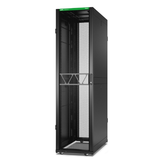 Picture of APC NetShelter SX Server Rack Gen 2, 48U, 2258H x 600W x 1200D mm, with Sides, Black