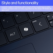 Picture of HP EliteBook Ultra G1q Qualcomm Snapdragon X1E-78-100 Laptop 35.6 cm (14") Touchscreen 2.2K 16 GB LPDDR5x-SDRAM 1 TB SSD Wi-Fi 6E (802.11ax) Windows 11 Pro Blue