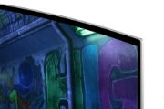 Picture of Samsung G93SD computer monitor 124.5 cm (49") 5120 x 1440 pixels Dual QHD OLED Silver