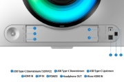 Picture of Samsung G93SD computer monitor 124.5 cm (49") 5120 x 1440 pixels Dual QHD OLED Silver