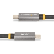 Picture of StarTech.com 3ft (1m) USB4 Cable, USB-IF Certified USB-C Cable, 40 Gbps, USB Type-C Data Transfer Cable, 100W Power Delivery, 8K 60Hz, Compatible w/Thunderbolt 4/3/USB 3.2