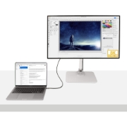 Picture of StarTech.com 3ft (1m) USB4 Cable, USB-IF Certified USB-C Cable, 40 Gbps, USB Type-C Data Transfer Cable, 100W Power Delivery, 8K 60Hz, Compatible w/Thunderbolt 4/3/USB 3.2