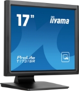 Picture of iiyama ProLite T1731SR-B1S computer monitor 43.2 cm (17") 1280 x 1024 pixels SXGA LCD Touchscreen Black