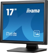 Picture of iiyama ProLite T1731SR-B1S computer monitor 43.2 cm (17") 1280 x 1024 pixels SXGA LCD Touchscreen Black