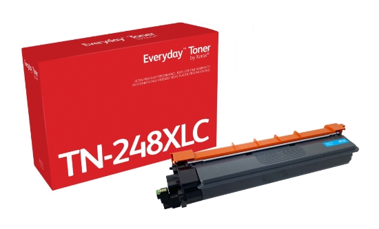 Picture of Everyday ™ Cyan Toner by Xerox compatible with Brother TN248XLC, High capacity