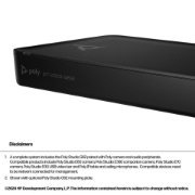 Picture of POLY Studio G62 Video Conferencing System