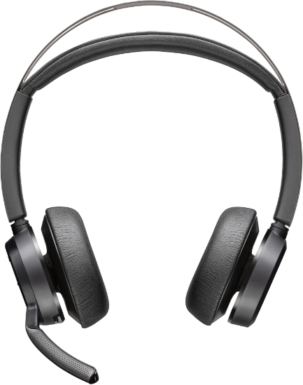 Picture of POLY Voyager Focus 2 USB-C-C Headset +USB-C/A Adapter +Charging Stand