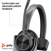 Picture of POLY Voyager 4310 USB-C Headset +BT700 dongle +Charging Stand