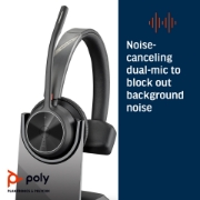 Picture of POLY Voyager 4310 USB-C Headset +BT700 dongle +Charging Stand