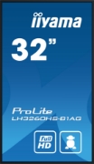 Picture of iiyama LH3260HS-B1AG Signage Display Digital A-board 80 cm (31.5") LED Wi-Fi 500 cd/m² Full HD Black Built-in processor Android 11 24/7
