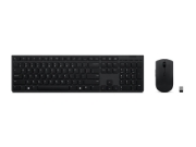 Picture of Lenovo 4X31K03934 keyboard Mouse included Office RF Wireless + Bluetooth Belgian, French Grey