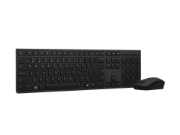 Picture of Lenovo 4X31K03934 keyboard Mouse included Office RF Wireless + Bluetooth Belgian, French Grey