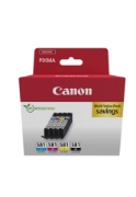 Picture of Canon 2103C007 ink cartridge 4 pc(s) Original Black, Cyan, Magenta, Yellow