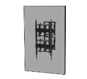 Picture of B-Tech SYSTEM X - Soft-Open Full Service Portrait Wall Mount For LG® 110UM5J-B