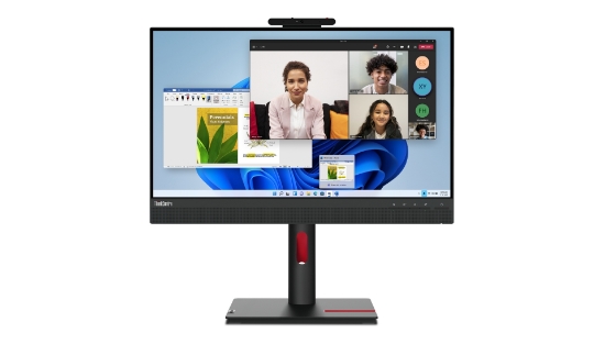 Picture of Lenovo ThinkCentre Tiny-In-One 24 LED display 60.5 cm (23.8") 1920 x 1080 pixels Full HD Touchscreen Black