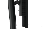 Picture of Lenovo ThinkCentre Tiny-In-One 24 LED display 60.5 cm (23.8") 1920 x 1080 pixels Full HD Touchscreen Black