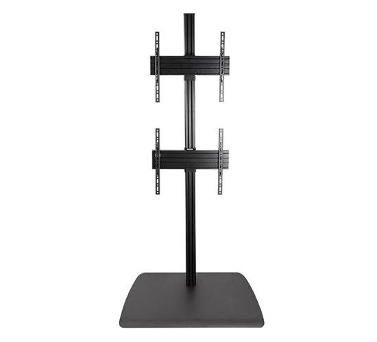 Picture of B-Tech SYSTEM X - Universal Dual Stack Flat Screen Floor Stand (VESA 600 x 400) - 1.8m