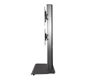 Picture of B-Tech SYSTEM X - Universal Dual Stack Flat Screen Floor Stand (VESA 600 x 400) - 1.8m