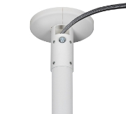 Picture of B-Tech SYSTEM V - CCTV Ceiling Mount for Extra-Large Dome Surveillance Cameras - 1m Ø38mm Pole
