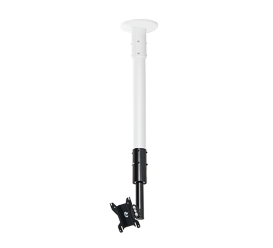 Picture of B-Tech Flat Screen Ceiling / Desk Mount with Tilt & Swivel (VESA 100) - 1m Ø50mm Pole