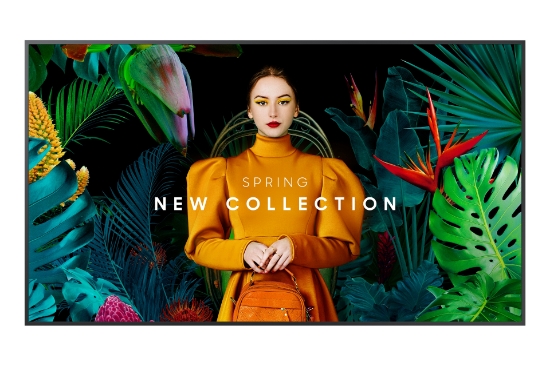 Picture of Samsung QB65C Digital signage flat panel 165.1 cm (65") LCD Wi-Fi 350 cd/m² 4K Ultra HD Black Built-in processor Tizen 7.0 16/7