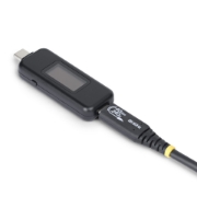 Picture of StarTech.com USB-C Power Tester, Digital Multimeter, Bi-Directional Voltage and Current Meter, Up to 240W PD EPR, Portable USB-C Cable and Port Power Meter Tester