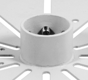 Picture of B-Tech SYSTEM V - Large Dome Security Camera Mount for Ø38mm Poles