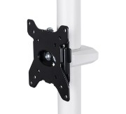 Picture of B-Tech SYSTEM V - CCTV Ceiling Mount for a VESA 100 Fixed Screen and Dome Surveillance Camera - 1m Ø38mm Pole