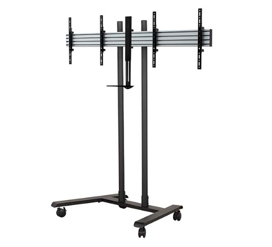 Picture of B-Tech Twin Screen VC Display Trolley