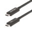 Picture of StarTech.com 6ft (2m) Active Thunderbolt 4 Cable, 40Gbps, 100W Power Delivery, 4K/8K Video, Intel-Certified Thunderbolt Cable - Compatible w/ USB4/Thunderbolt 4/ USB 3.2/ USB Type-C/DisplayPort/Thunderbolt 3