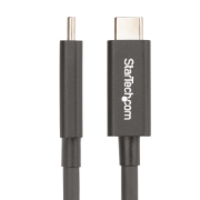 Picture of StarTech.com 6ft (2m) Active Thunderbolt 4 Cable, 40Gbps, 100W Power Delivery, 4K/8K Video, Intel-Certified Thunderbolt Cable - Compatible w/ USB4/Thunderbolt 4/ USB 3.2/ USB Type-C/DisplayPort/Thunderbolt 3