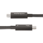 Picture of StarTech.com 6ft (2m) Active Thunderbolt 4 Cable, 40Gbps, 100W Power Delivery, 4K/8K Video, Intel-Certified Thunderbolt Cable - Compatible w/ USB4/Thunderbolt 4/ USB 3.2/ USB Type-C/DisplayPort/Thunderbolt 3