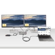 Picture of StarTech.com 6ft (2m) Active Thunderbolt 4 Cable, 40Gbps, 100W Power Delivery, 4K/8K Video, Intel-Certified Thunderbolt Cable - Compatible w/ USB4/Thunderbolt 4/ USB 3.2/ USB Type-C/DisplayPort/Thunderbolt 3