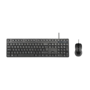 Picture of Targus AKM622FR keyboard Mouse included Universal USB AZERTY French Black