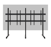 Picture of B-Tech SYSTEM X - Floor Stand for LG 171inch All-In-One Ultra-wide dvLED Displays